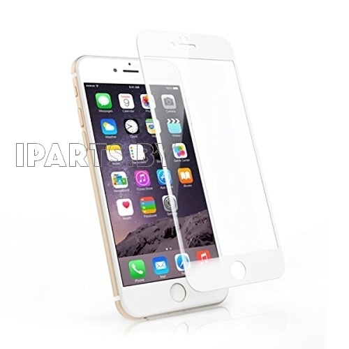 Стекло защитное для iPhone6/6S (4,7") (full glue, 9D белое) 