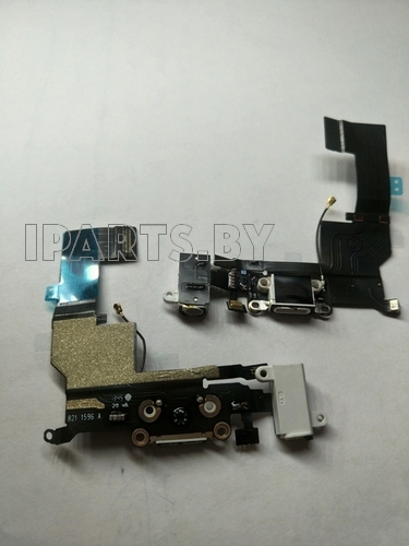 Шлейф для iPhone5S CHARGE CONN orig NEW БЕЛЫЙ  (821-1667-A)
