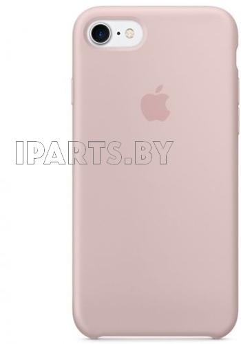 Чехол Silicone Case для iPhone7/8/SE СВЕТЛО-РОЗОВЫЙ (№12)