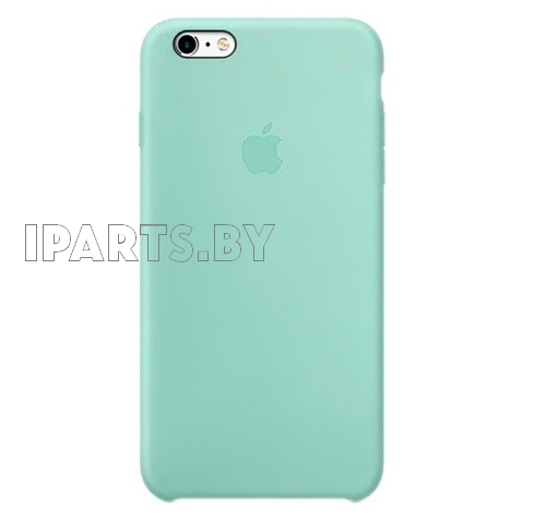 Чехол Silicone Case для iPhone6G Plus/6S Plus СВЕТЛО-БИРЮЗОВЫЙ (№63)