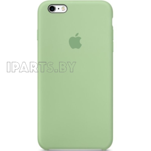 Чехол Silicone Case для iPhone6G Plus/6S Plus ОЛИВКОВЫЙ (№1)