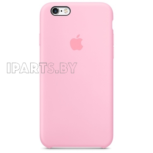 Чехол Silicone Case для iPhone6G Plus/6S Plus РОЗОВЫЙ (№6)