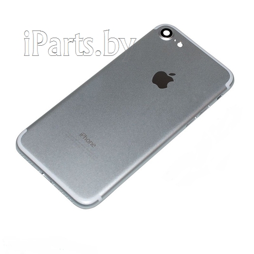 Задняя крышка для iPhone 7 (4,7") СЕРЕБРО Hi-copy