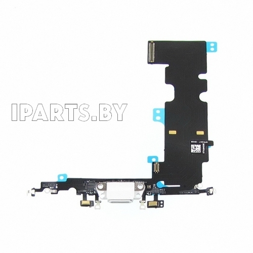 Шлейф для iPhone8 Plus CHARGE CONN БЕЛЫЙ (821-01153-A)