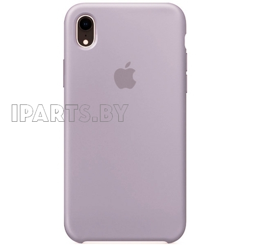 Чехол Silicone Case для iPhoneXR СИРЕНЕВЫЙ (№41)