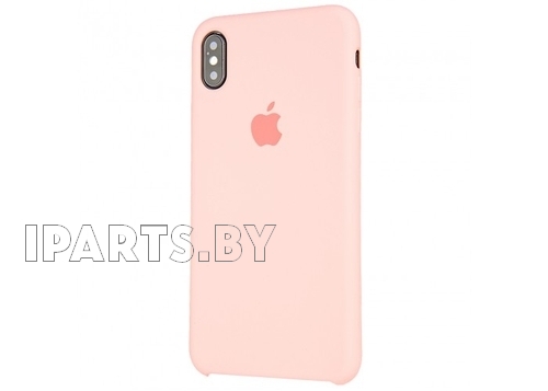 Чехол Silicone Case для iPhoneXS Max РОЗОВЫЙ (№6)