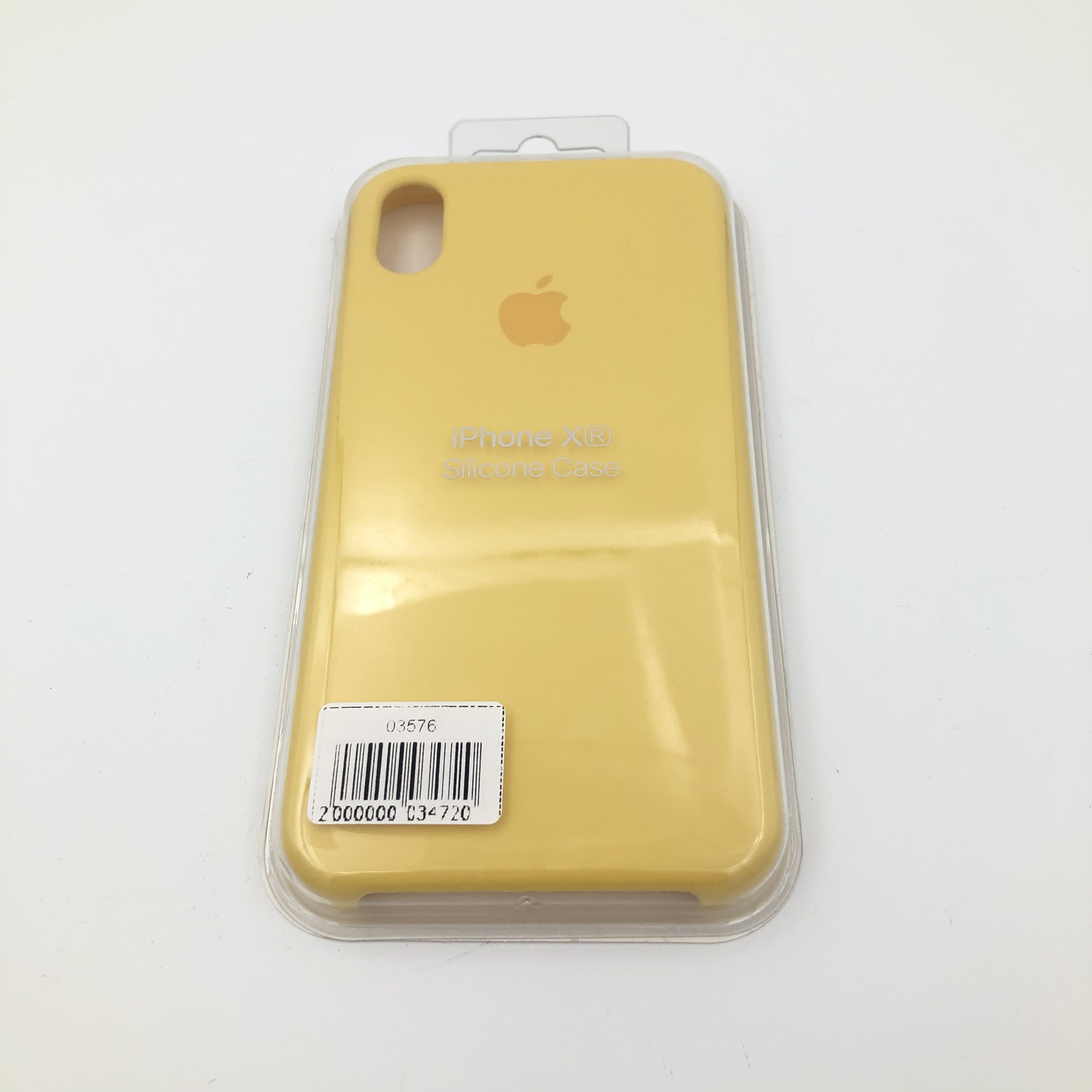 Чехол Silicone Case для iPhoneXR ЖЕЛТЫЙ (№4)