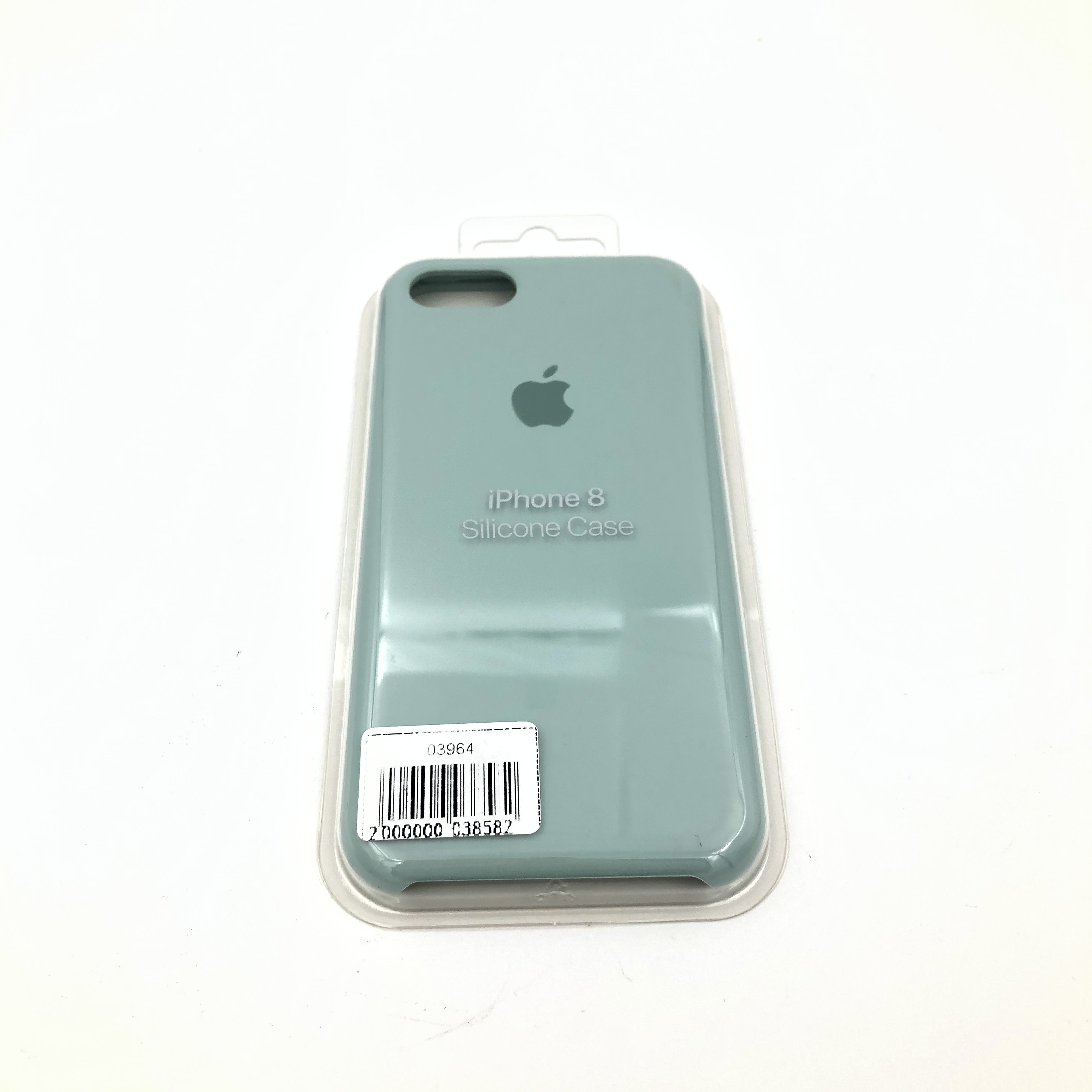 Чехол Silicone Case для iPhone7/8/SE СВЕТЛО-БИРЮЗОВЫЙ (№63)