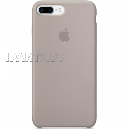 Чехол Silicone Case для iPhone6G Plus/6S Plus БЕЖЕВО-СЕРЫЙ (№10)