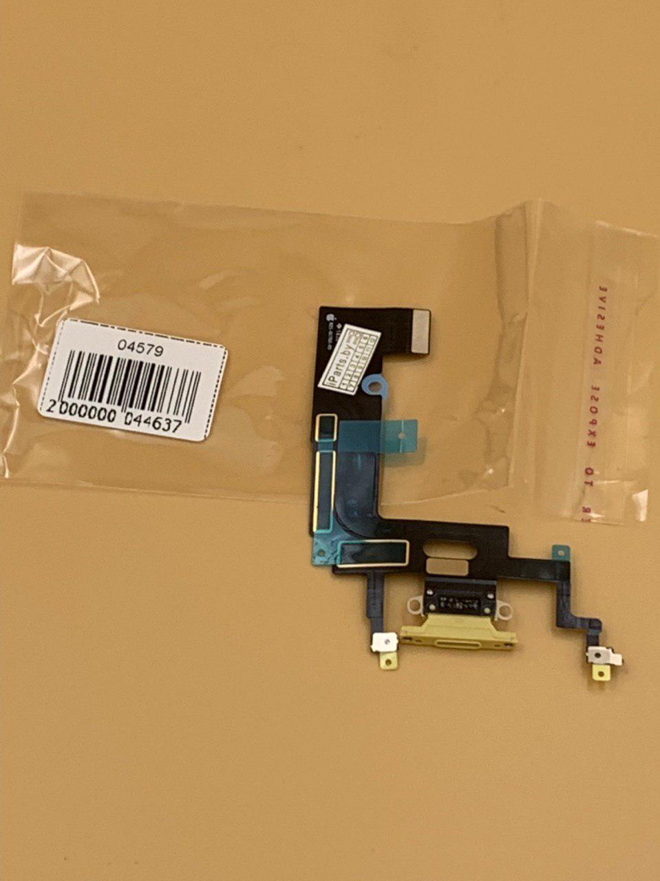 Шлейф для iPhoneXR CHARGE CONN ЖЕЛТЫЙ (821-01702-A)