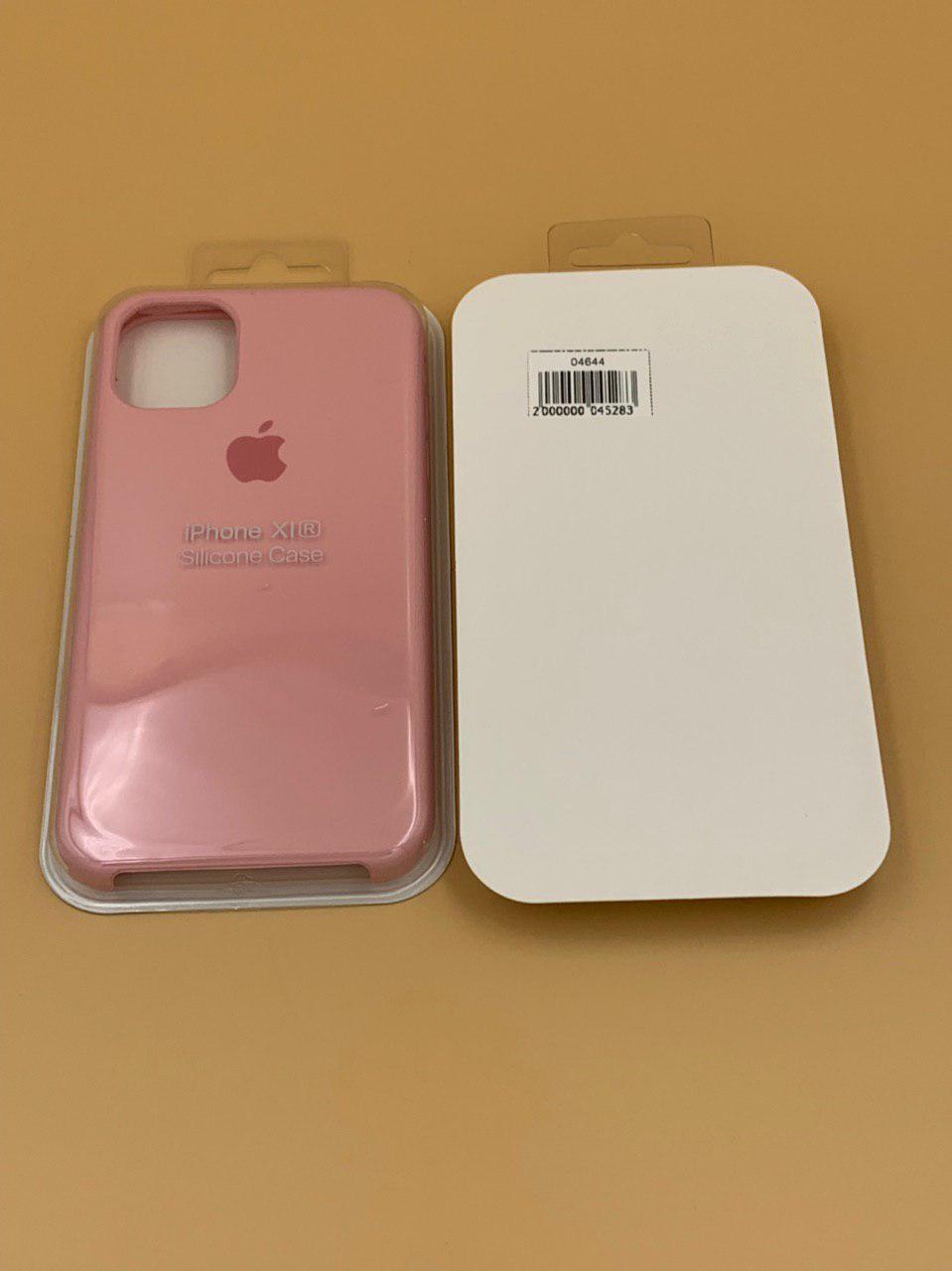 Чехол Silicone Case для iPhone11 РОЗОВЫЙ (№6)
