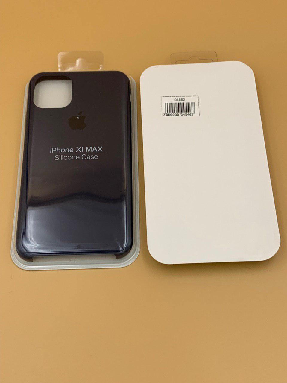 Чехол Silicone Case для iPhone11 Pro Max ПОЛУНОЧНЫЙ СИНИЙ (№8)