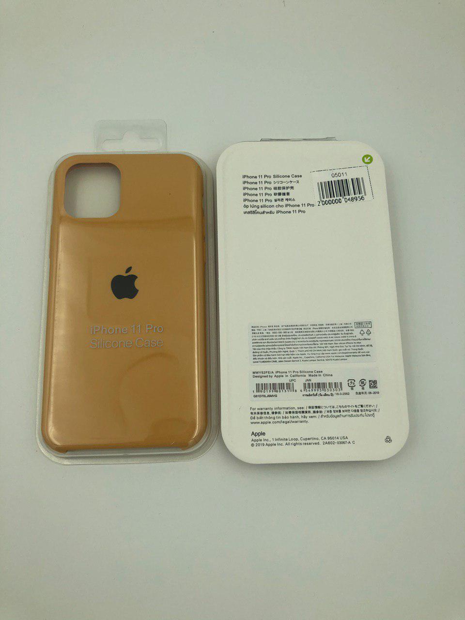 Чехол Silicone Case для iPhone11 Pro ЗОЛОТОЙ (№28)