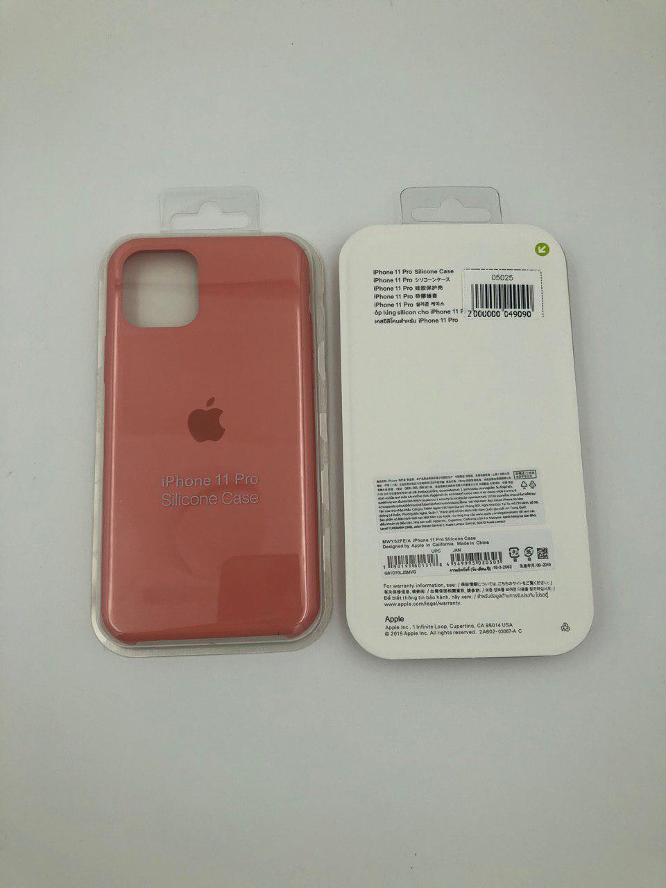 Чехол Silicone Case для iPhone11 Pro ФЛАМИНГО 