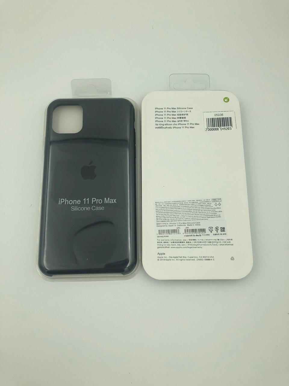 Чехол Silicone Case для iPhone11 Pro Max СЕРЫЙ (№26)