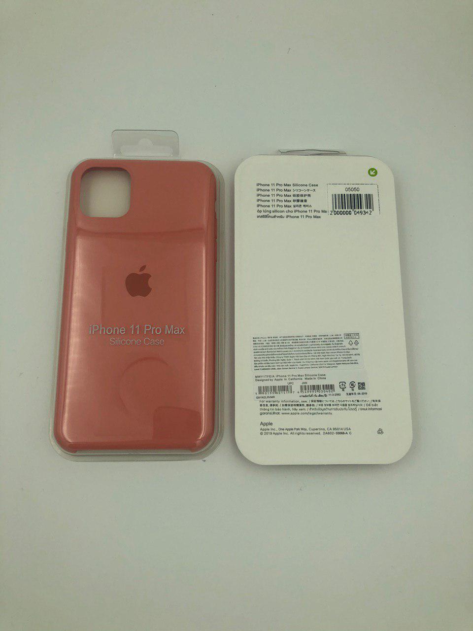Чехол Silicone Case для iPhone11 Pro Max ФЛАМИНГО 