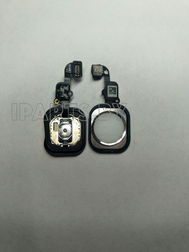 Шлейф для iPhone6S (4,7") Home Button+Home БЕЛЫЙ/СЕРЕБРО NEW (821-00487-A)