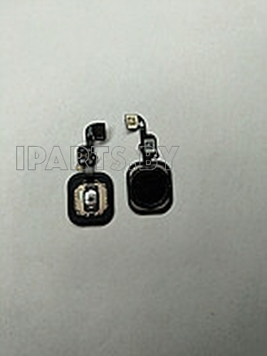 Шлейф для iPhone6S (4,7") Home Button+Home ЧЕРНЫЙ NEW (821-00487-A)