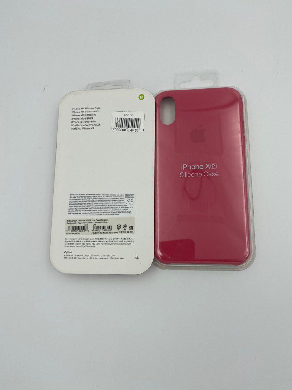 Чехол Silicone Case для iPhoneXR ГИБИСКУС (№10) 1:1