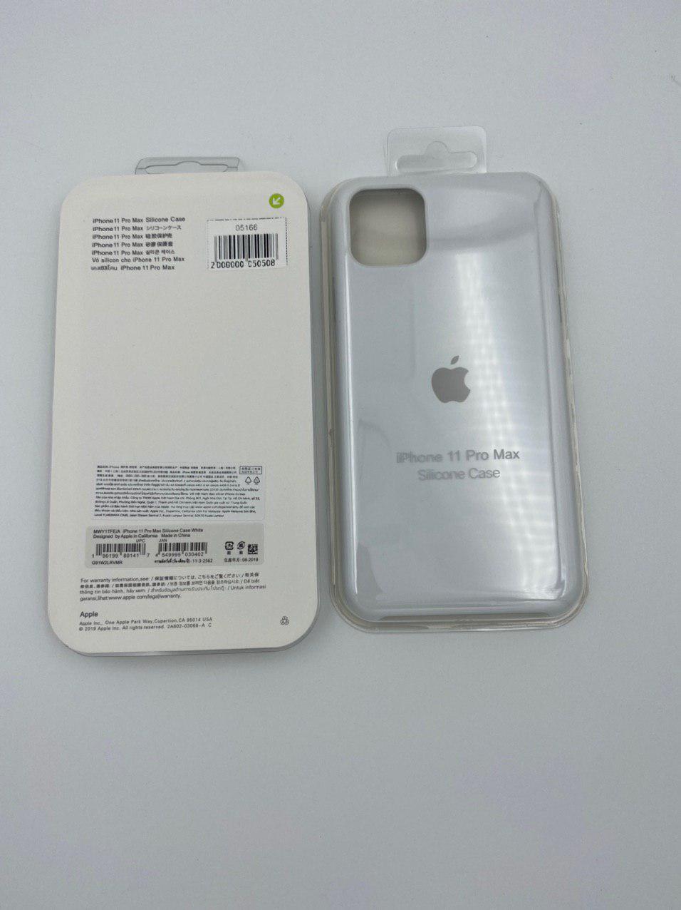 Чехол Silicone Case для iPhone11 Pro Max БЕЛЫЙ 1:1