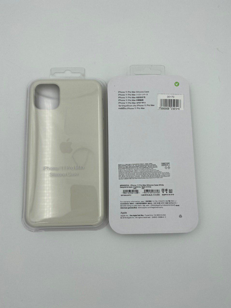 Чехол Silicone Case для iPhone11 Pro Max СЛОНОВАЯ КОСТЬ (№4) 1:1
