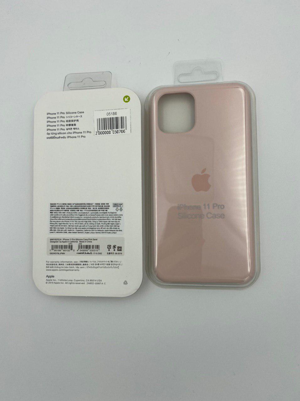 Чехол Silicone Case для iPhone11 Pro РОЗОВЫЙ ПЕСОК (№3) 1:1