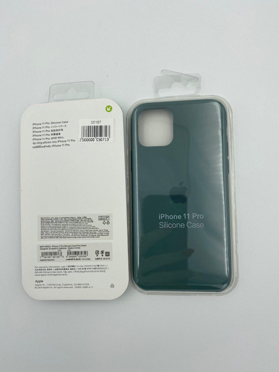 Чехол Silicone Case для iPhone11 Pro СОСНОВЫЙ ЛЕС (№5) 1:1