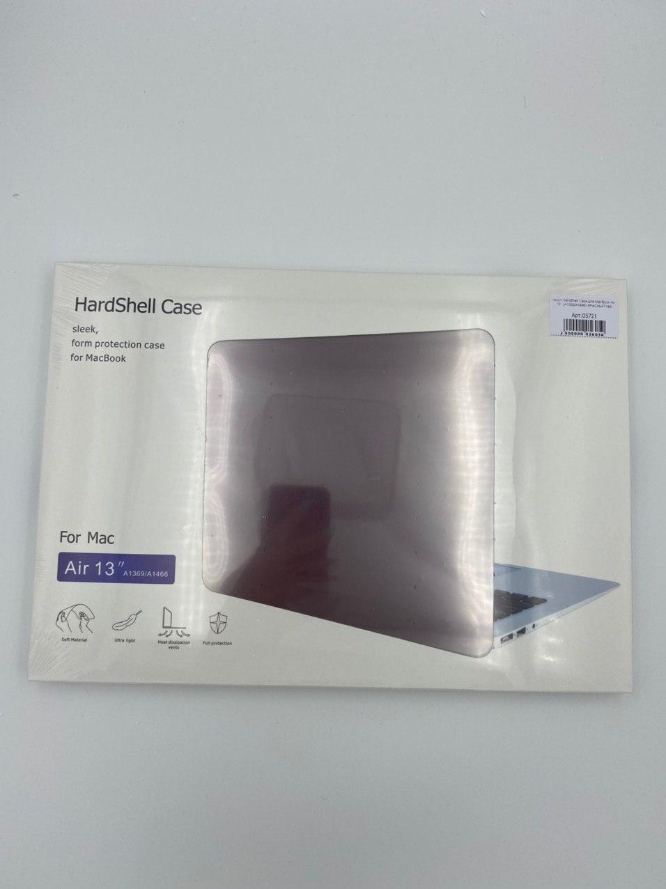 Чехол HardShell Case для MacBook Air 13" (A1369/А1466) КРАСНЫЙ №8