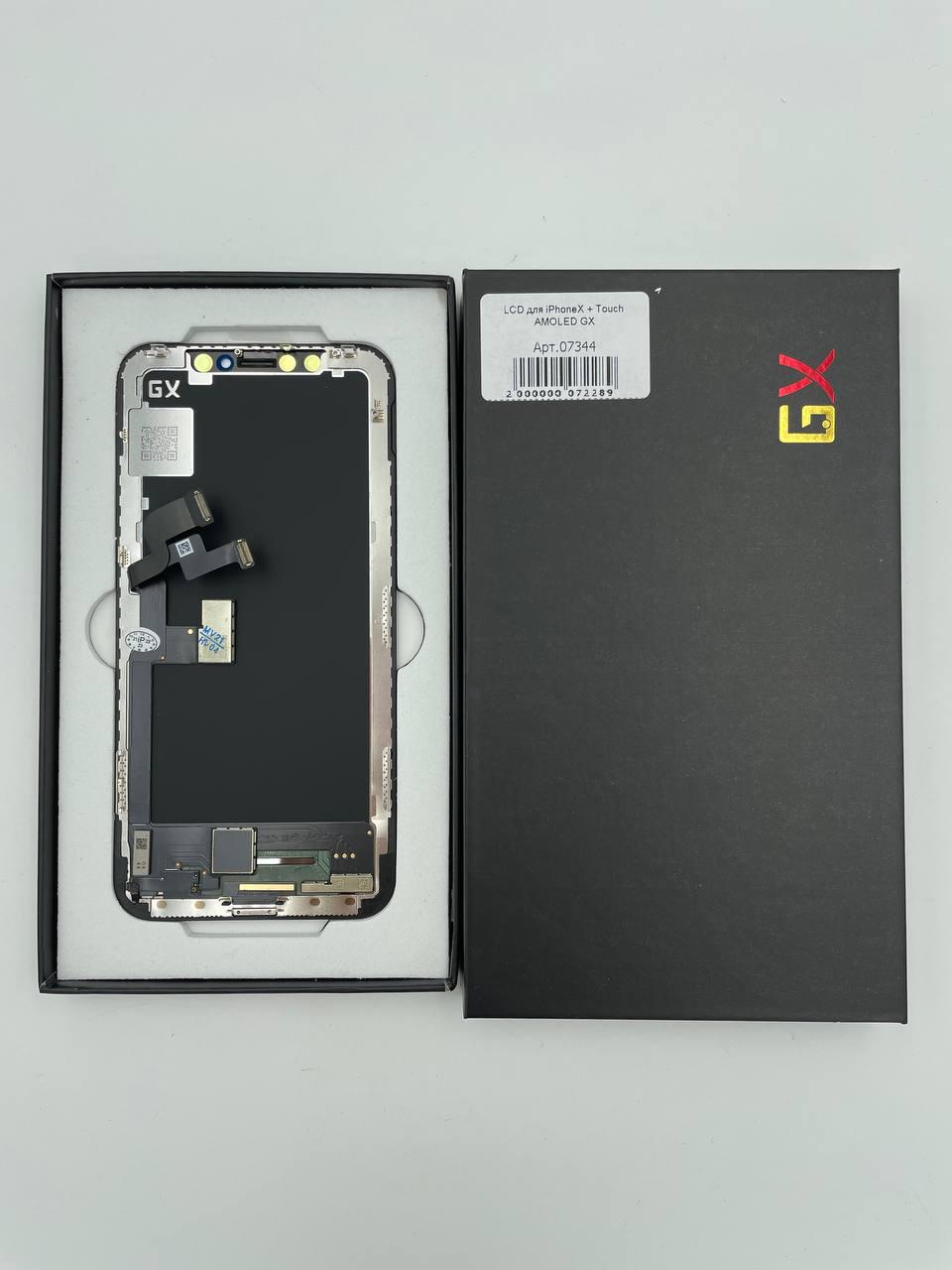 LCD для iPhoneX (Hard Touch) AMOLED GX 