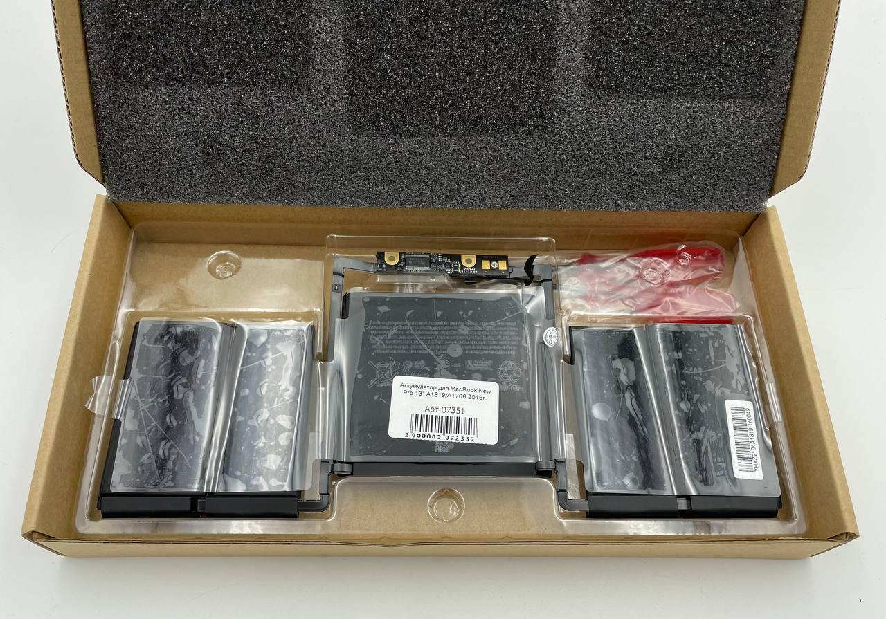 Аккумулятор для MacBook New Pro 13" А1819/А1706 2016г. (гарантия 4 мес.)