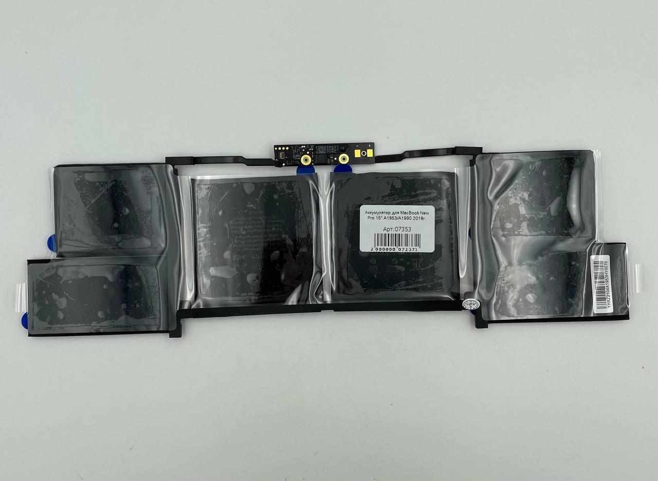 Аккумулятор для MacBook New Pro 15" А1953/А1990 2018г. (гарантия 4 мес.)