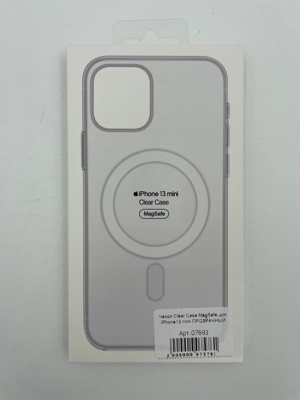 Чехол Clear Case Acryl MagSafe для iPhone13 mini ПРОЗРАЧНЫЙ
