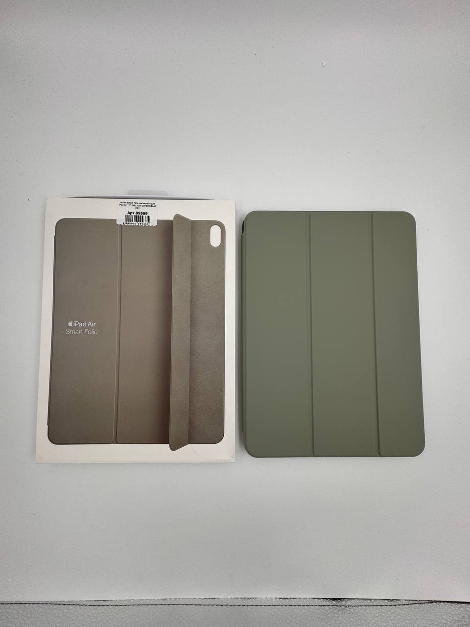 Чехол Smart Folio магнитный для iPad Air 11" (M2) 2024 ОЛИВКОВЫЙ (№1)