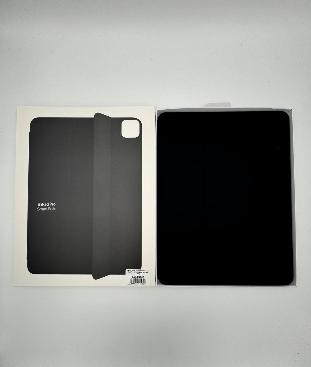 Чехол Smart Folio магнитный для iPad Pro 13" (М4) 2024 ЧЕРНЫЙ (№2)