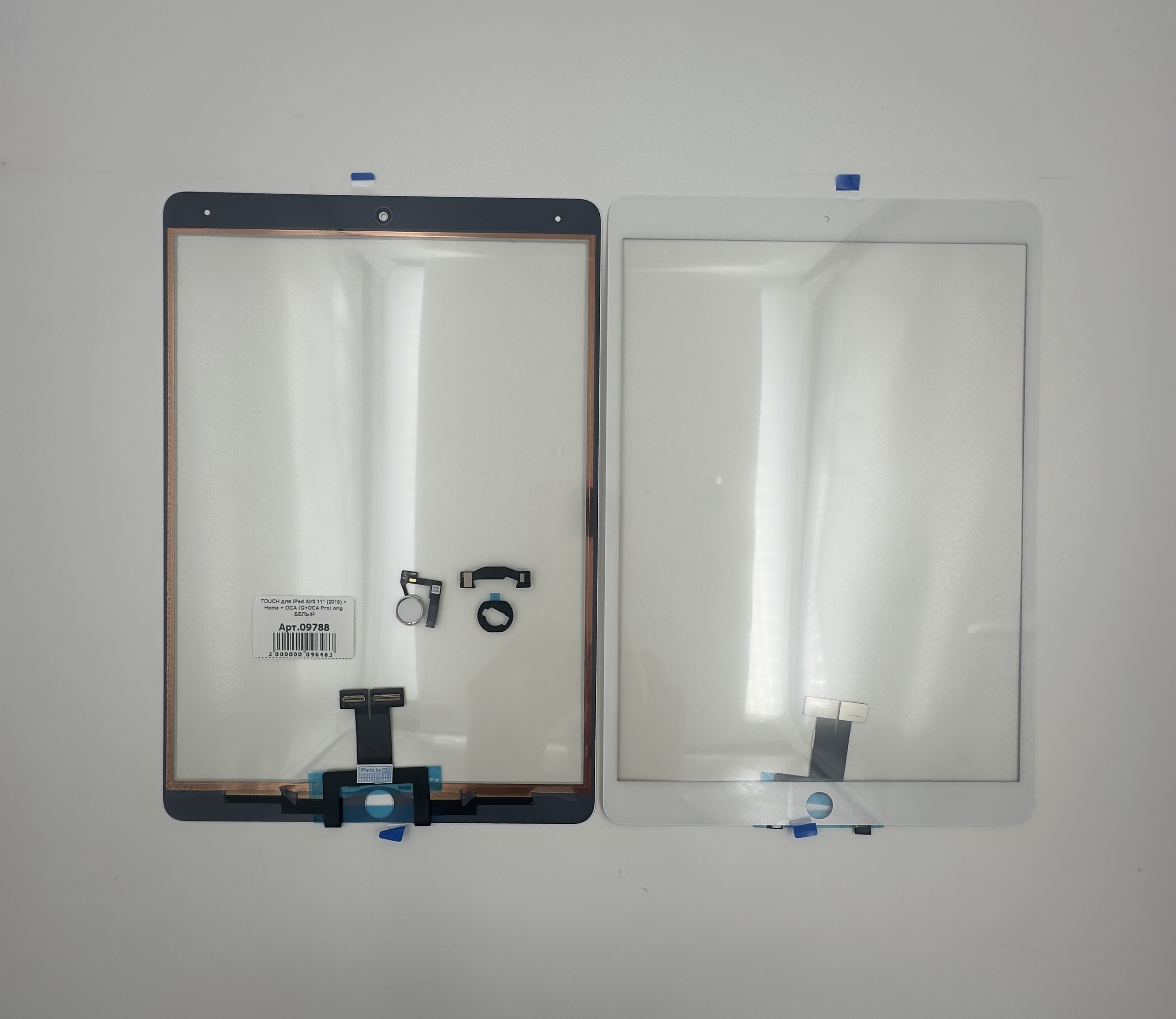 TOUCH для iPad Air3 11" (2019) + Home + OCA (G+OCA Pro) orig БЕЛЫЙ