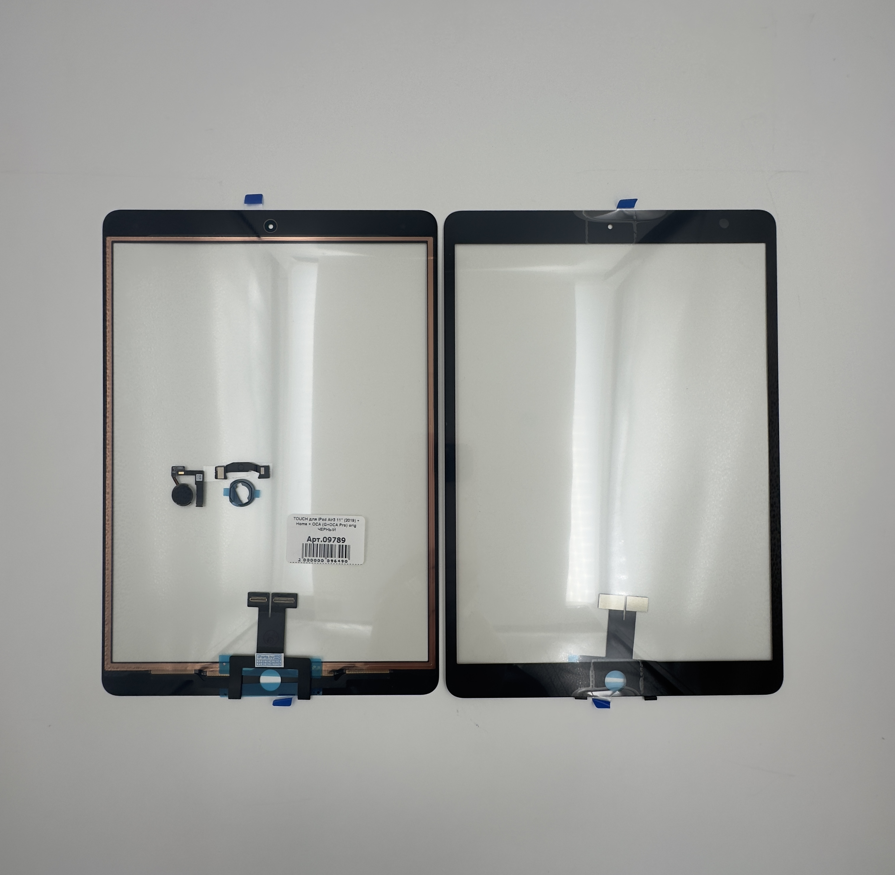 TOUCH для iPad Air3 11" (2019) + Home + OCA (G+OCA Pro) orig ЧЕРНЫЙ