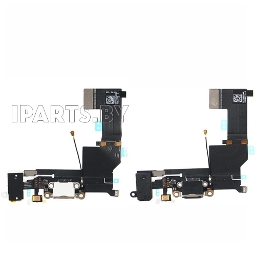 Шлейф для iPhone5S CHARGE CONN оrig БЕЛЫЙ (821-1667-A)