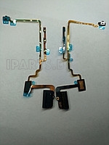 Шлейф для iPod Nano 7 gen. разъем гарнитуры/кнопки громкости/включения Черный 