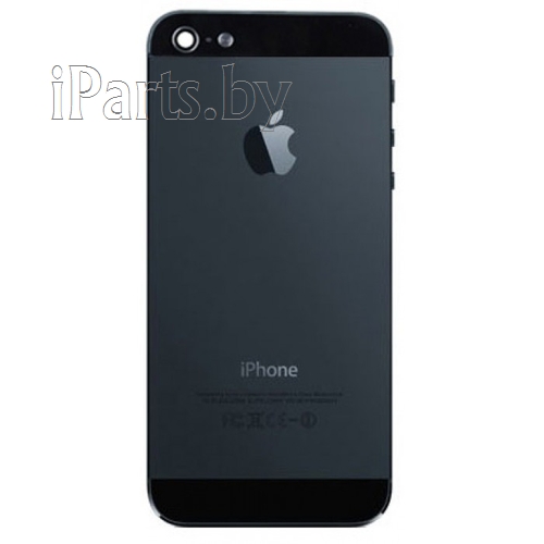 Задняя крышка для iPhone 5 ЧЁРНЫЙ Hi-Copy