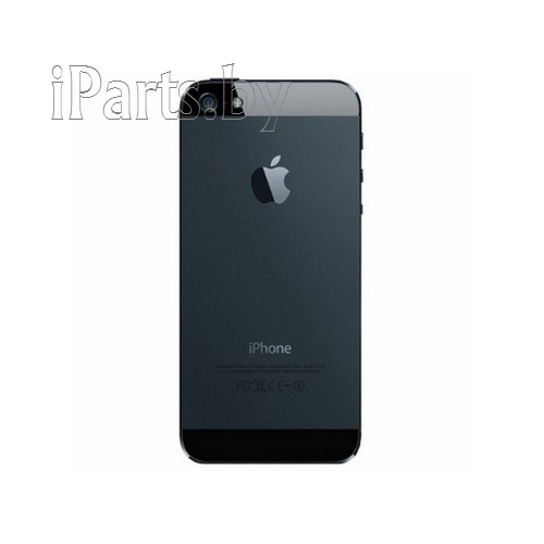 Задняя крышка для iPhone 5s ЧЁРНЫЙ Hi-Copy 