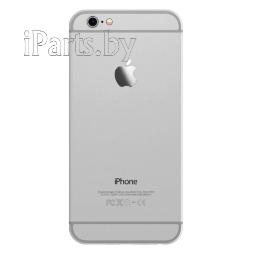 Задняя крышка для iPhone 6 Plus СЕРЕБРО orig 