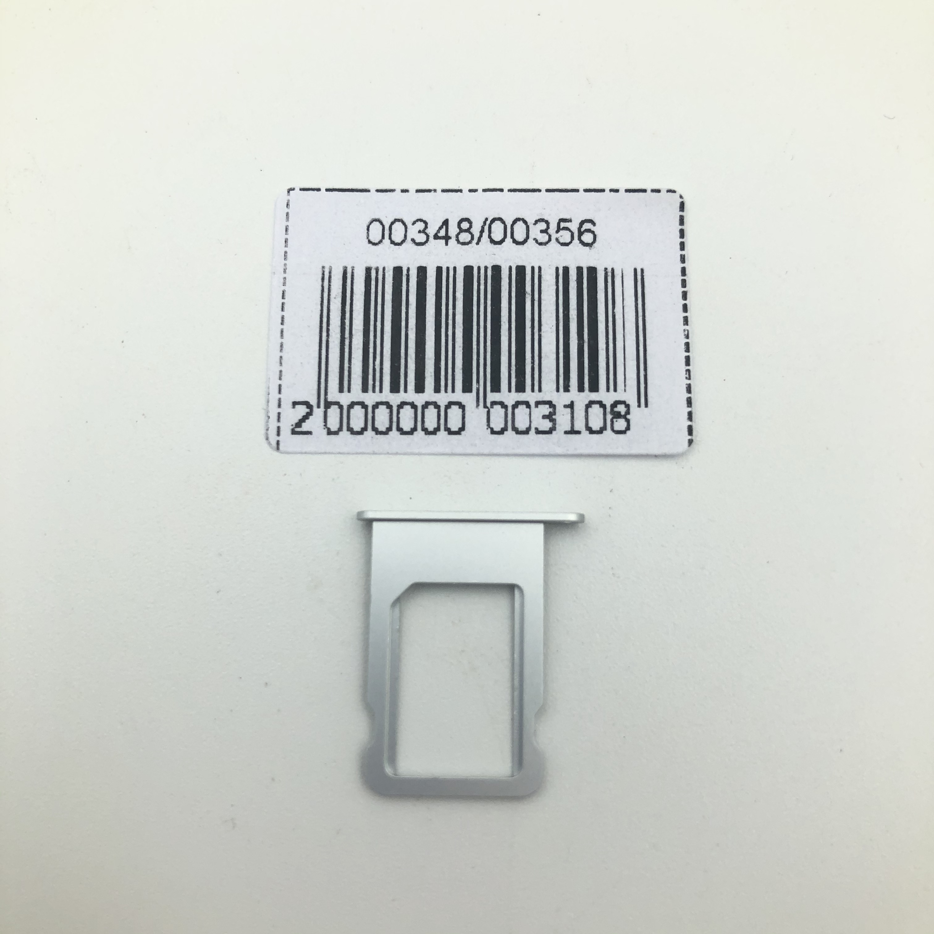 Лоток для сим-карты для iPhone5/5S СЕРЕБРО
