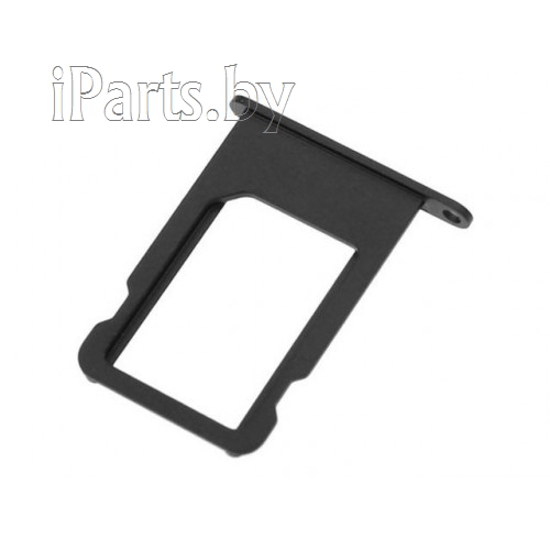 Лоток для сим-карты для iPhone5S ЧЕРНЫЙ