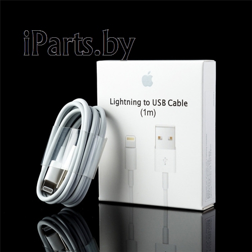 Кабель USB - Lightning (1м) копия (микросхема Тайвань) + упаковка (MD818ZM/A)