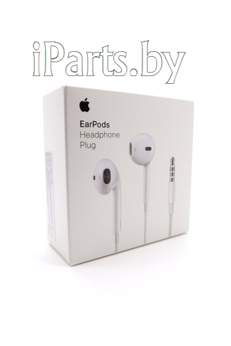 Handsfree для iPhone EarPods 3.5mm Orig+маленькая упаковка