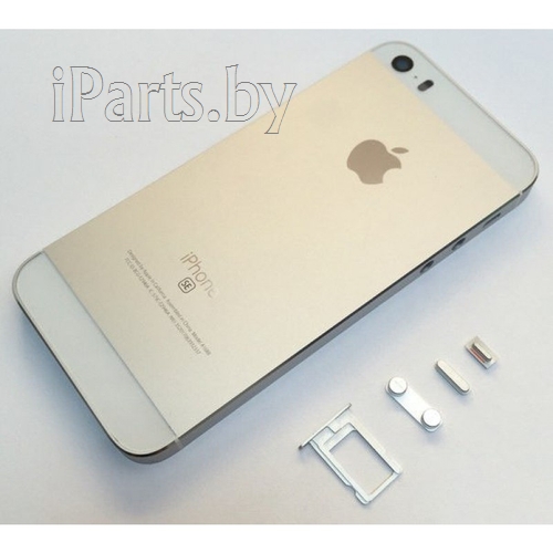 Задняя крышка для iPhone 5s ЗОЛОТО Copy 