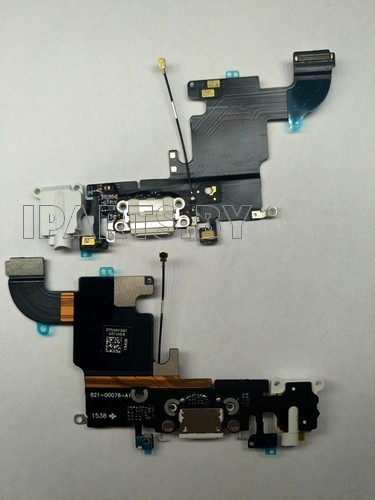 Шлейф для iPhone6S (4,7") CHARGE CONN orig БЕЛЫЙ (821-00078-A)