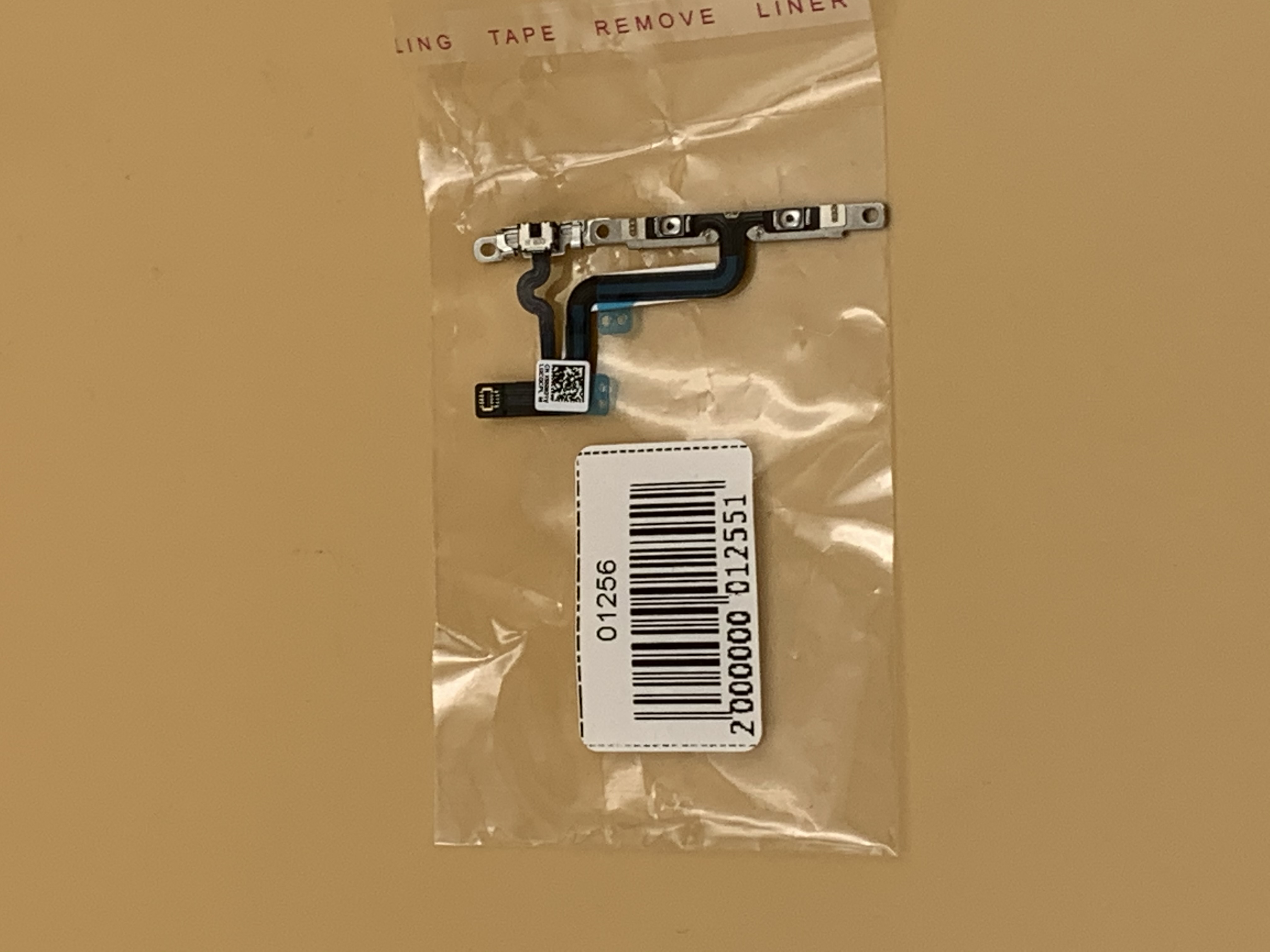 Шлейф для iPhone6S Plus volume orig (821-00151-A)