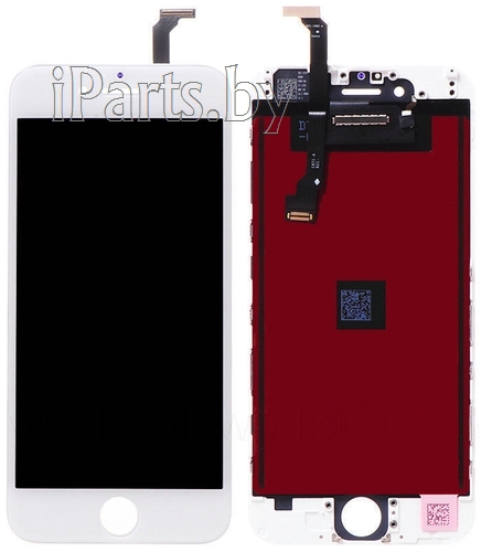LCD для iPhone6 (4,7") Copy A БЕЛЫЙ 