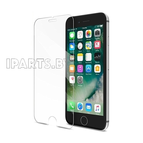 Стекло защитное для iPhone6/6S/7/8 Plus (глянцевое, 0.3мм) 